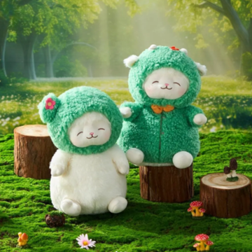 Cactus Lamb Baa Series 10 inch Plush Toy Cactus Costume
