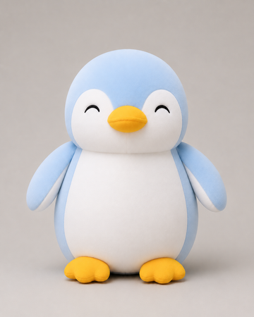 Premium Penguin Plush Toy (Blue)
