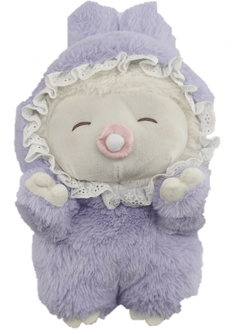 Mini Family 11 inch Baby Sheep Plush Toy Purple Cici